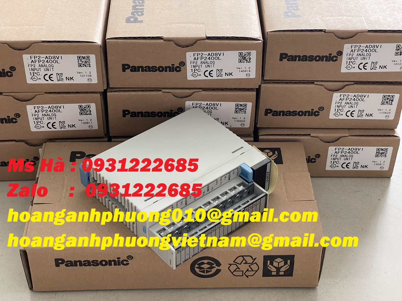 Thiết bị điện mới 100% dòng mô đun FP2-AD8VI panasonic